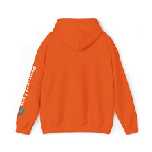 Load image into Gallery viewer, Peace Love and Pigs Dove Design for Arthur's Acres Unisex Heavy Blend™ Hooded Sweatshirt - 8 COLORS