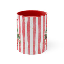 Load image into Gallery viewer, Squirrel Christmas Red Accent Coffee Mug, 11oz