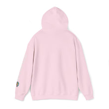 Load image into Gallery viewer, Peace Love and Pigs Dove Design for Arthur's Acres Unisex Heavy Blend™ Hooded Sweatshirt - 8 COLORS