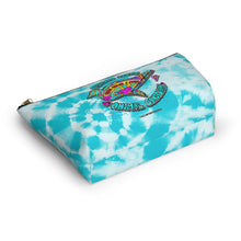 Load image into Gallery viewer, Peace Love and Pigs Accessory Pouch with Dove Design for Arthur's Acres - Small or Large