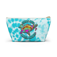 Load image into Gallery viewer, Peace Love and Pigs Accessory Pouch with Dove Design for Arthur's Acres - Small or Large