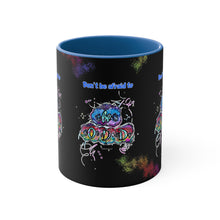 Load image into Gallery viewer, Don't Be Afraid to Be Odd with Allie for the Soul Pig Snout Art! Accent Coffee Mug in 4 Colors