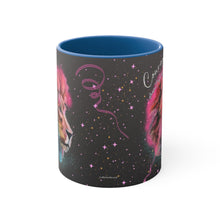 Load image into Gallery viewer, Courage Doesn't Always Roar Ramsey Lion Accent Coffee Mug, 11oz