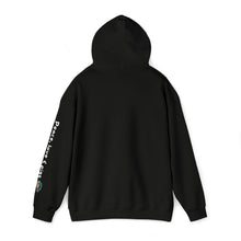 Load image into Gallery viewer, Peace Love and Pigs Dove Design for Arthur's Acres Unisex Heavy Blend™ Hooded Sweatshirt - 8 COLORS