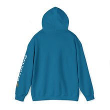 Load image into Gallery viewer, Peace Love and Pigs Dove Design for Arthur's Acres Unisex Heavy Blend™ Hooded Sweatshirt - 8 COLORS