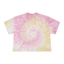 Load image into Gallery viewer, Peace Love and Pigs Dove Design for Arthur&#39;s Acres Women&#39;s Tie-Dye Crop Tee - 2 COLORS
