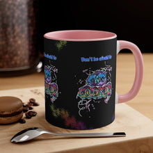 Load image into Gallery viewer, Don't Be Afraid to Be Odd with Allie for the Soul Pig Snout Art! Accent Coffee Mug in 4 Colors