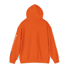 Load image into Gallery viewer, Peace Love and Pigs Dove Design for Arthur's Acres Unisex Heavy Blend™ Hooded Sweatshirt - 8 COLORS