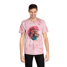 Load image into Gallery viewer, Ramsey Lion Art Pink Unisex Tie Dye T-Shirt
