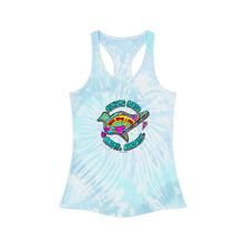 Load image into Gallery viewer, Peace Love & Pigs Dove Design for Arthur's Acres Tie Dye Racerback Tank Top - 2 Colors