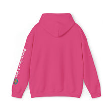 Load image into Gallery viewer, Peace Love and Pigs Dove Design for Arthur's Acres Unisex Heavy Blend™ Hooded Sweatshirt - 8 COLORS