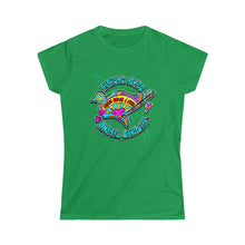 Load image into Gallery viewer, Peace Love and Pigs Women's Softstyle Tee with Dove Design for Arthur's Acres 5 COLORS