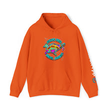Load image into Gallery viewer, Peace Love and Pigs Dove Design for Arthur's Acres Unisex Heavy Blend™ Hooded Sweatshirt - 8 COLORS