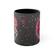Load image into Gallery viewer, Courage Doesn't Always Roar Ramsey Lion Accent Coffee Mug, 11oz