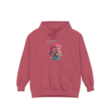 Load image into Gallery viewer, Lion Art Courage Doesn't Always Roar Unisex Garment-Dyed Comfort Hoodie - RELAXED FIT - 3 Colors