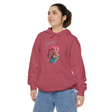 Load image into Gallery viewer, Lion Art Courage Doesn't Always Roar Unisex Garment-Dyed Comfort Hoodie - RELAXED FIT - 3 Colors
