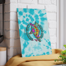 Load image into Gallery viewer, Peace Love and Pigs Glass Cutting Board with Dove Design for Arthur's Acres