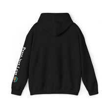 Load image into Gallery viewer, Peace Love and Pigs Dove Design for Arthur's Acres Unisex Heavy Blend™ Hooded Sweatshirt - 8 COLORS