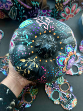 Load image into Gallery viewer, 7” Full Colorful Pumpkin Halloween Boho Art - Decoration
