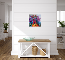 Load image into Gallery viewer, Bejeweled Royal Turkey Oil Painting UNSTOPPABLE CANVAS PRINT - Multiple Sizes