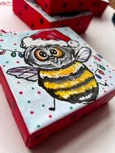 Load image into Gallery viewer, Oh Christmas Bee 4x4 Painted Ornament
