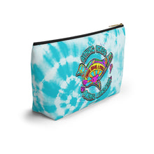 Load image into Gallery viewer, Peace Love and Pigs Accessory Pouch with Dove Design for Arthur's Acres - Small or Large