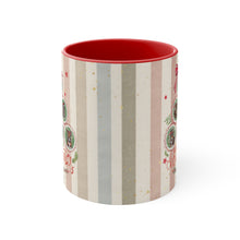 Load image into Gallery viewer, Squirrel Christmas with Red Accent Coffee Mug, 11oz