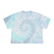 Load image into Gallery viewer, Peace Love and Pigs Dove Design for Arthur's Acres Women's Tie-Dye Crop Tee - 2 COLORS
