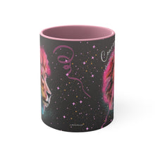 Load image into Gallery viewer, Courage Doesn't Always Roar Ramsey Lion Accent Coffee Mug, 11oz
