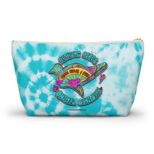 Load image into Gallery viewer, Peace Love and Pigs Accessory Pouch with Dove Design for Arthur's Acres - Small or Large