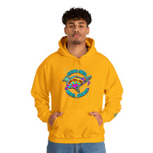 Load image into Gallery viewer, Peace Love and Pigs Dove Design for Arthur's Acres Unisex Heavy Blend™ Hooded Sweatshirt - 8 COLORS