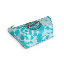 Load image into Gallery viewer, Peace Love and Pigs Accessory Pouch with Dove Design for Arthur's Acres - Small or Large