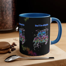 Load image into Gallery viewer, Don&#39;t Be Afraid to Be Odd with Allie for the Soul Pig Snout Art! Accent Coffee Mug in 4 Colors
