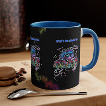 Load image into Gallery viewer, Don't Be Afraid to Be Odd with Allie for the Soul Pig Snout Art! Accent Coffee Mug in 4 Colors
