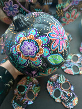 Load image into Gallery viewer, 7” Full Colorful Pumpkin Halloween Boho Art - Decoration