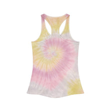 Load image into Gallery viewer, Peace Love & Pigs Dove Design for Arthur's Acres Tie Dye Racerback Tank Top - 2 Colors