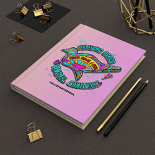 Load image into Gallery viewer, NEW Peace Love and Pigs Hardcover Journal with Dove Design for Arthur's Acres - Pink/Purple
