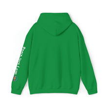 Load image into Gallery viewer, Peace Love and Pigs Dove Design for Arthur's Acres Unisex Heavy Blend™ Hooded Sweatshirt - 8 COLORS