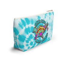 Load image into Gallery viewer, Peace Love and Pigs Accessory Pouch with Dove Design for Arthur&#39;s Acres - Small or Large
