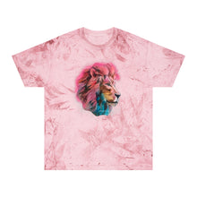 Load image into Gallery viewer, Ramsey Lion Art Pink Unisex Tie Dye T-Shirt