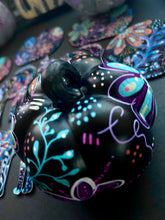 Load image into Gallery viewer, Small Reain Colorful3-D Pumpkins Halloween Boho Art - Decoration