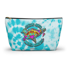 Load image into Gallery viewer, Peace Love and Pigs Accessory Pouch with Dove Design for Arthur's Acres - Small or Large