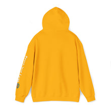 Load image into Gallery viewer, Peace Love and Pigs Dove Design for Arthur's Acres Unisex Heavy Blend™ Hooded Sweatshirt - 8 COLORS