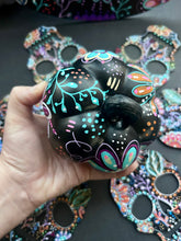 Load image into Gallery viewer, Small Reain Colorful3-D Pumpkins Halloween Boho Art - Decoration