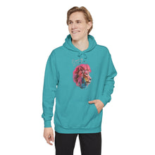 Load image into Gallery viewer, Lion Art Courage Doesn&#39;t Always Roar Unisex Garment-Dyed Comfort Hoodie - RELAXED FIT - 3 Colors
