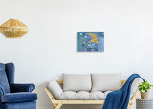 Load image into Gallery viewer, MOONS Collection Pig Art Asleep or Awake I Dream of You  CANVAS PRINT - Multiple Sizes