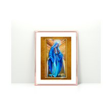 Load image into Gallery viewer, Blessed Mother Mary Religious Art Print - Multiple Sizes