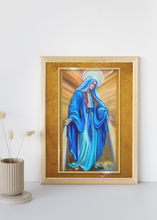 Load image into Gallery viewer, Blessed Mother Mary Religious Art Print - Multiple Sizes