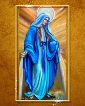 Load image into Gallery viewer, Blessed Mother Mary Religious Art Print - Multiple Sizes