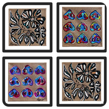 Load image into Gallery viewer, KEY TO MY HEART PIG Snouts Colorful 12" x 12" FREE SHIPPING